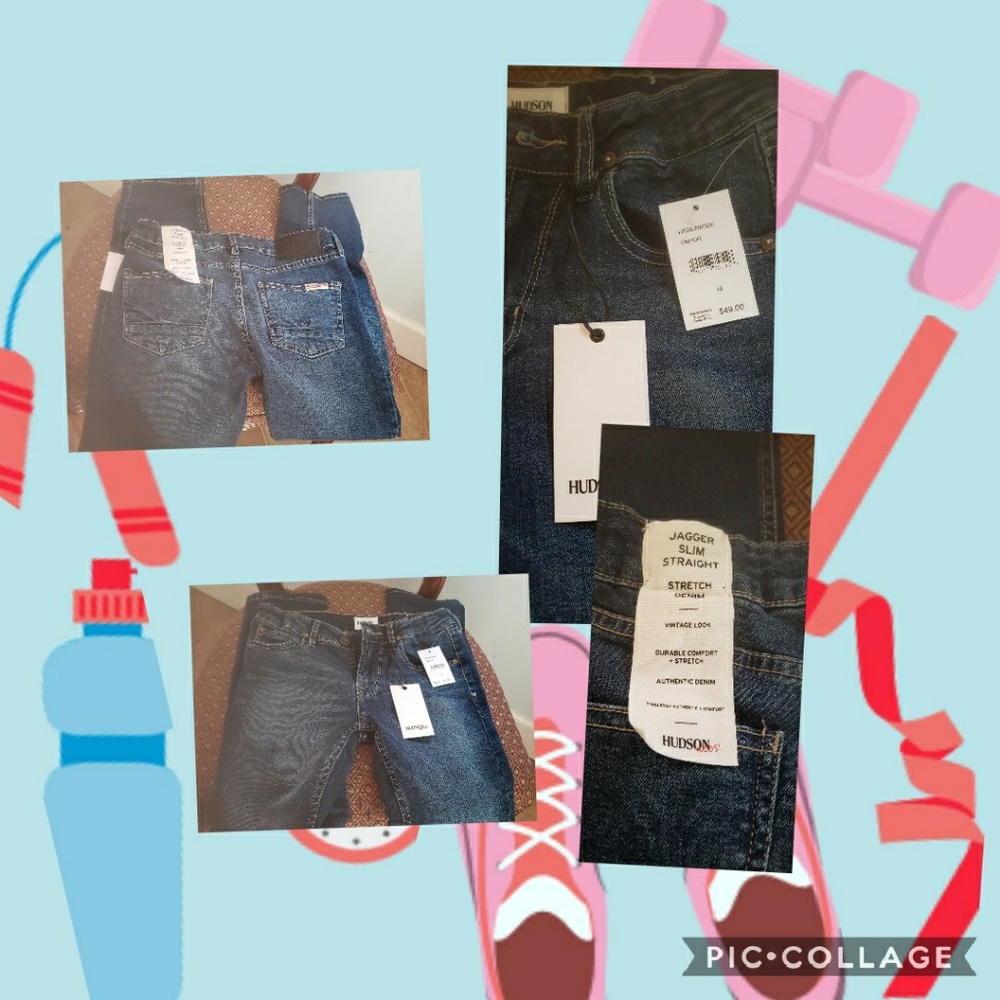 Boys medium wash skinny jeans